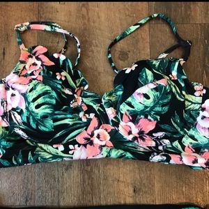 Tropical Swim Top